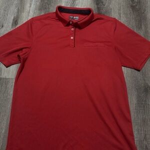 Callaway Men’s Golf Polo Shirt Size XL RED Golfing Polo